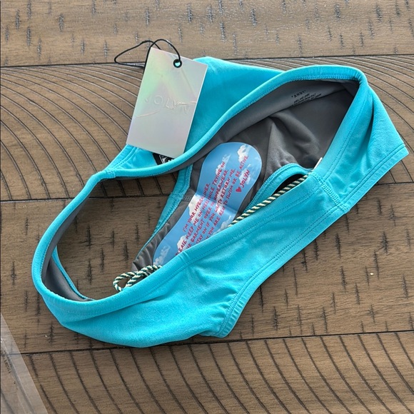 Jolyn Clothing Blue Bikini Swimwear Classic Style - Picture 4 of 4